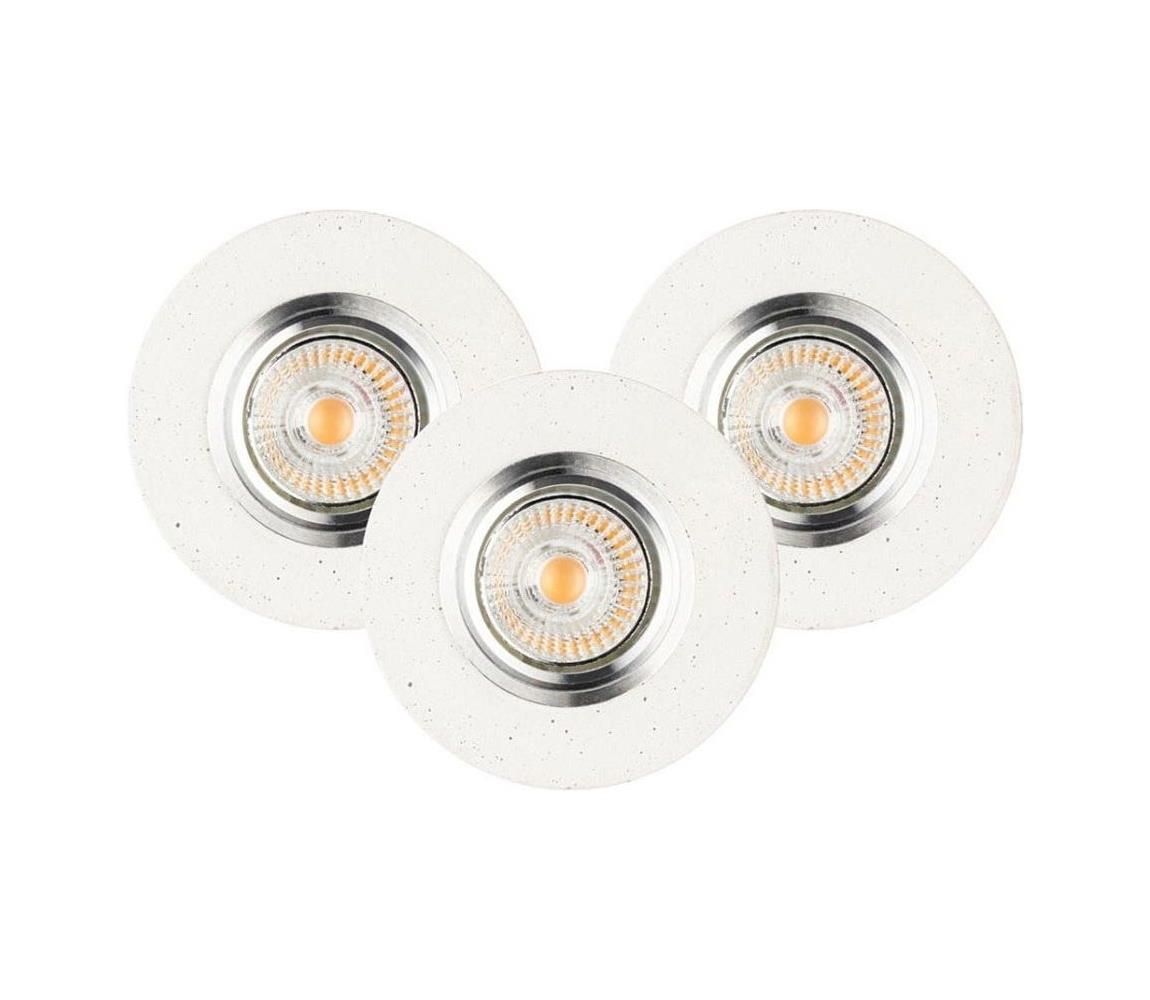Spot-Light 2511337 - SADA 3x LED Podhľadové svietidlo VITAR 1xGU10/5W/230V