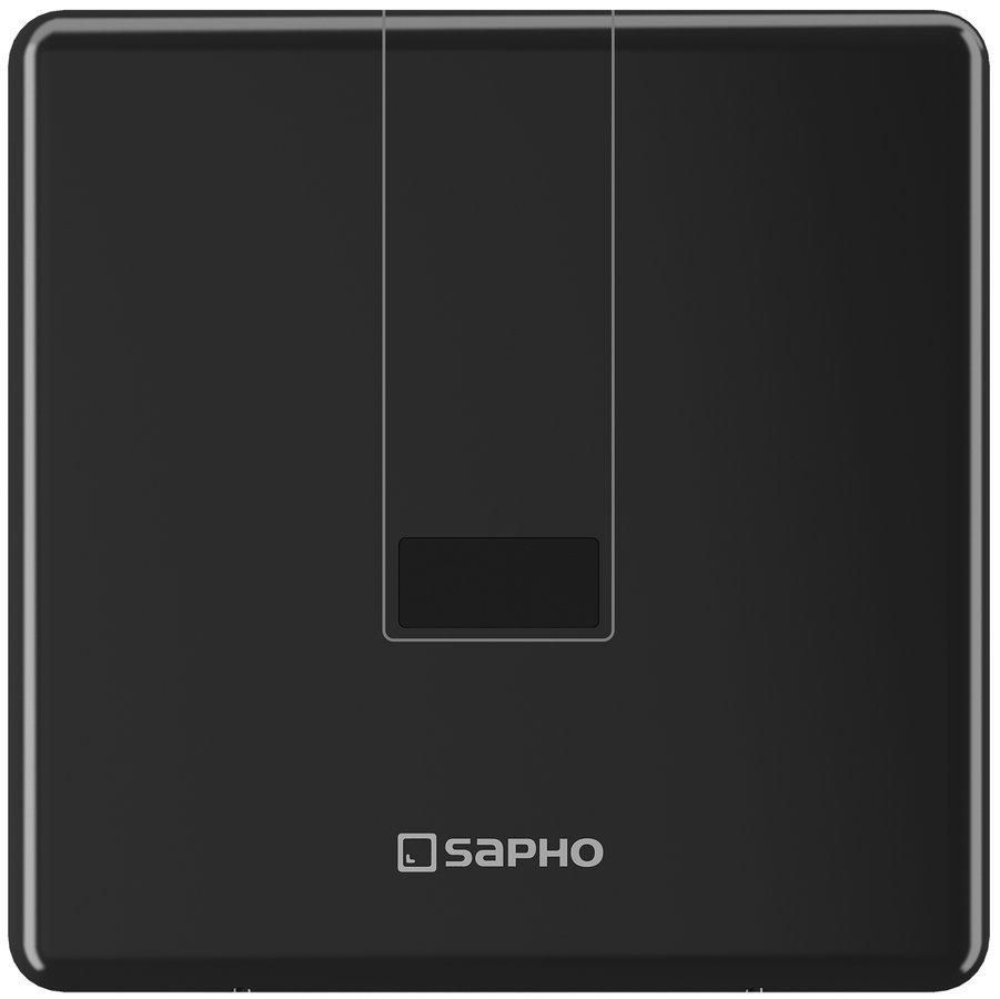 SAPHO - Automatický infračervený splachovací ventil pre pisoár 6V (4xAA), čierná PS006B
