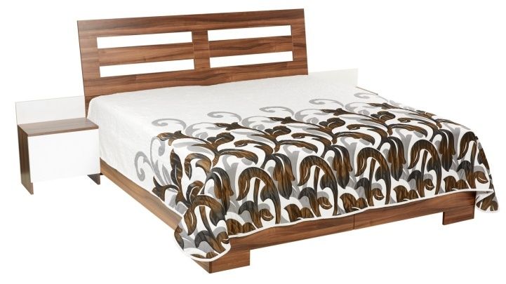 Laminovaná posteľ hilda lamino b - 160x200 cm