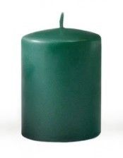 XXL sviečka Classic Candles 20 cm zelená