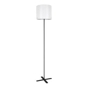 Rabalux 74011 - Stojacia lampa IZANDER 1xE27/40W/230V biela/čierna