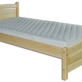 Jednolôžková posteľ 80 cm LK 125 (masív)