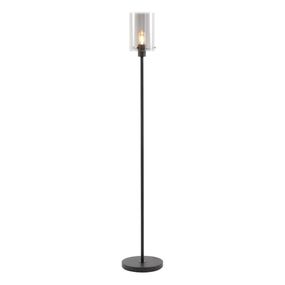 Čierna stojacia lampa (výška 151 cm) Vancouver - Light & Living