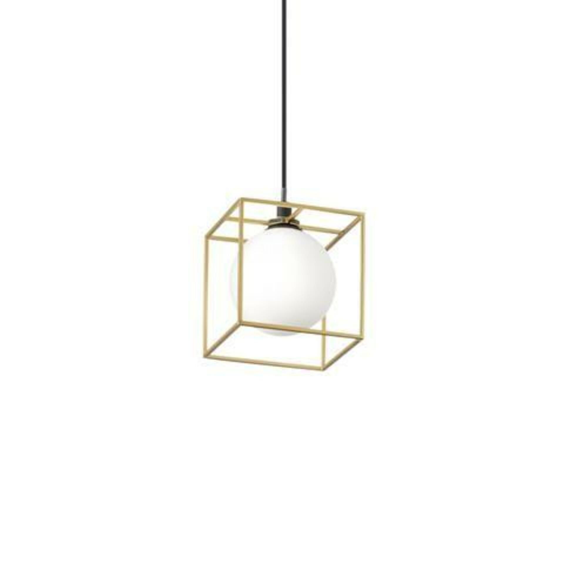 Závěsné svítidlo Ideal Lux LINGOTTO SP1 251103 G9 1x28W IP20 12cm měděné