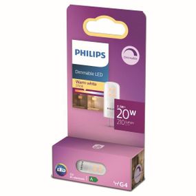 Philips 8718699767518 LED žiarovka 2,1W/20W 210lm G4 2700K 12V AC stmievateľná