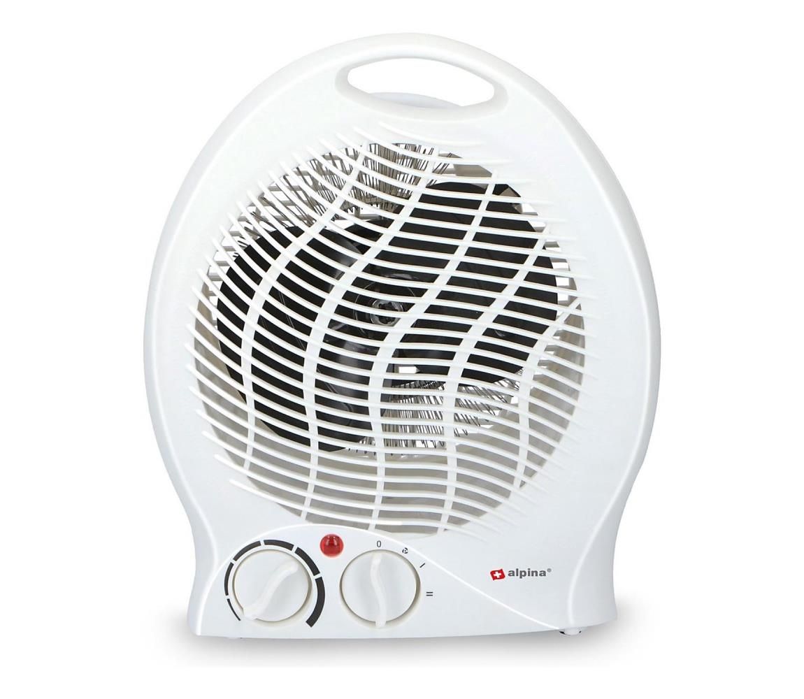 Ventilátor s výhrevným telesom 1000/2000W/230V biela