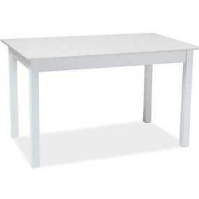 Jedálenský stôl Signal HORACY 100 biela/biely mat