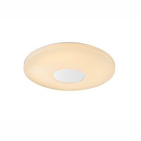 Stropné/nástenné svietidlo LED Turkana 41336-24 (biela + biela) (Stmievateľné)