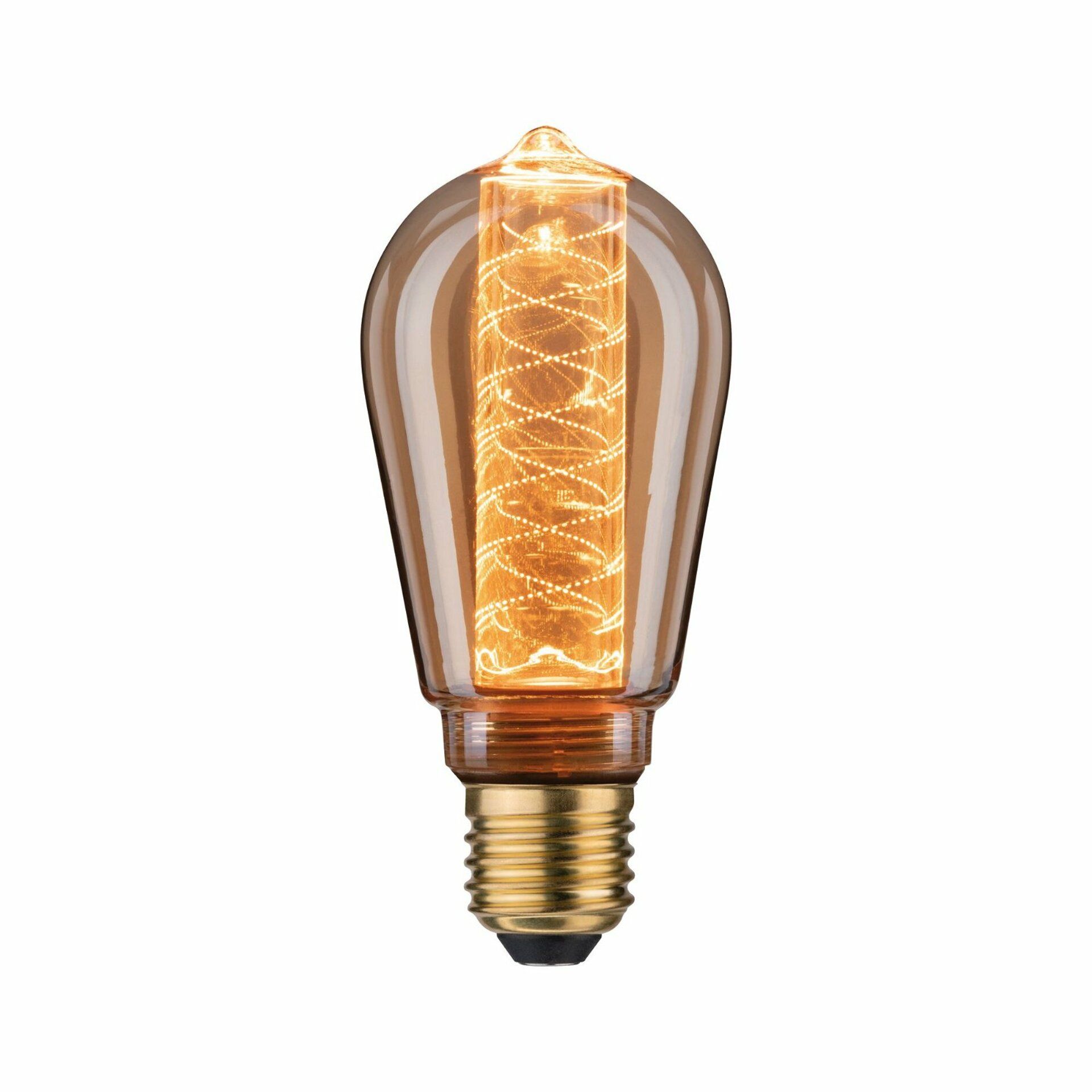 PAULMANN LED Vintage žárovka ST64 Inner Glow E27 zlatá s vnitřní spirálou stmívatelné 288.29