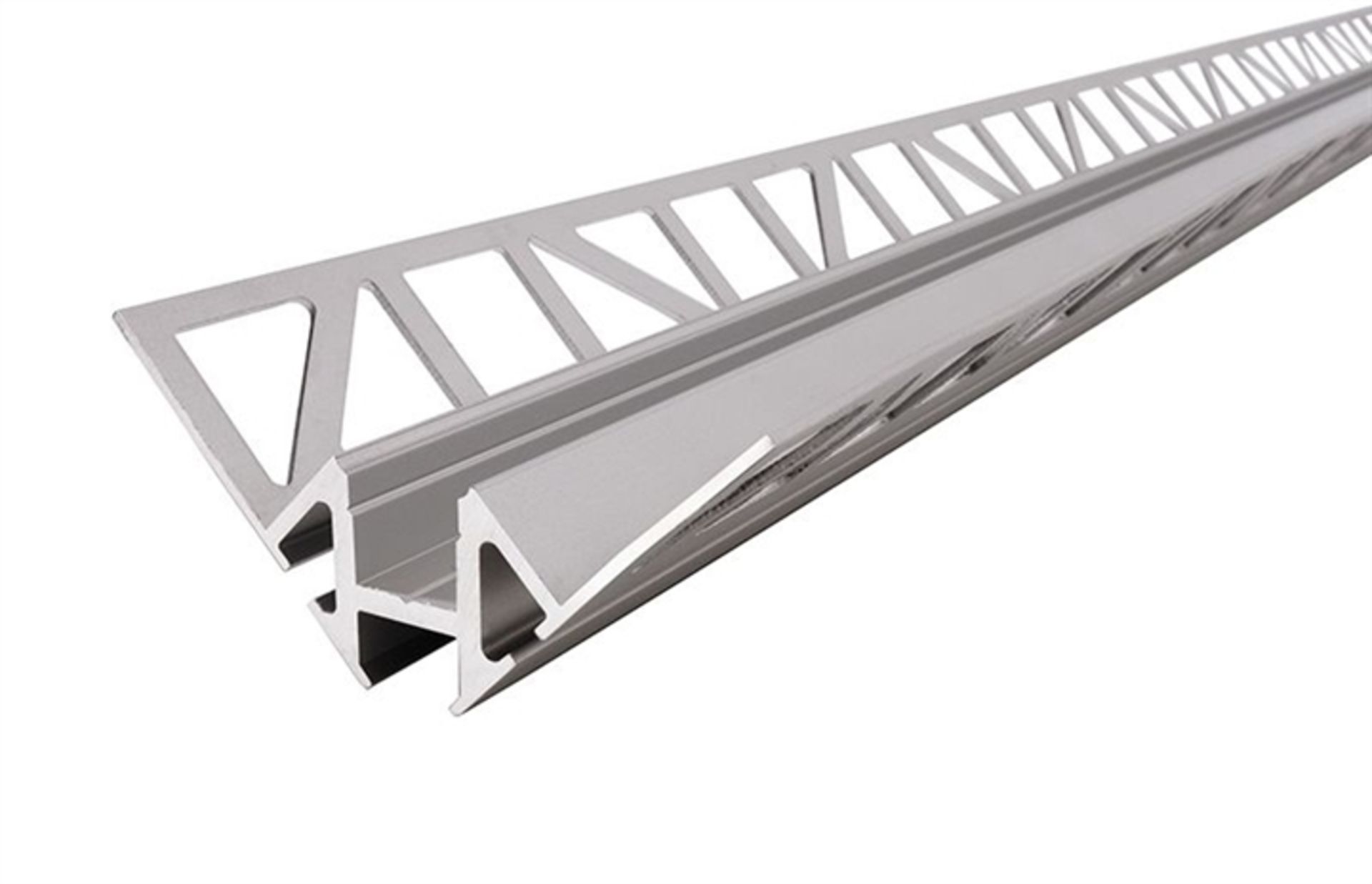 Light Impressions Reprofil dlaždicový profil roh vnitřní EV-01-08 stříbrná mat elox 2500 mm 975341