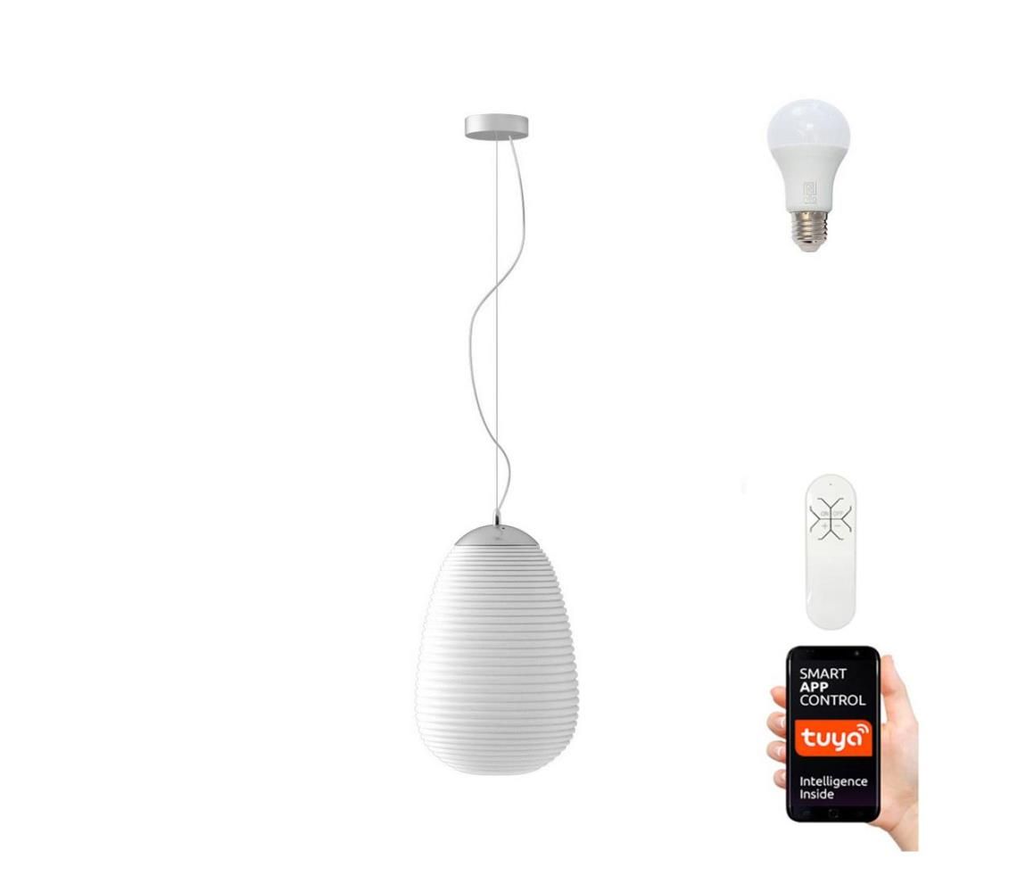 Immax NEO 07066L - LED RGBW Stmievateľný luster COCONO 1xE27/8,5W/100-240V 24 cm