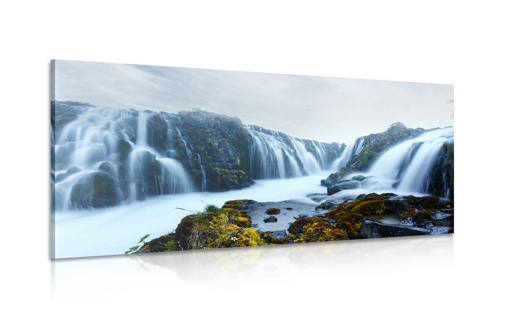Obraz mohutné vodopády - 120x60