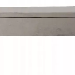 Elegantná taburetka s úložným priestorom v sivej farbe