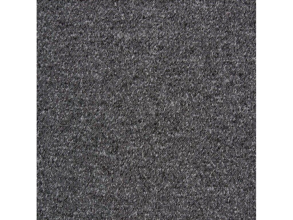 Aladin Holland carpets Kobercový štvorec Best 73 tmavo šedý - 50x50 cm