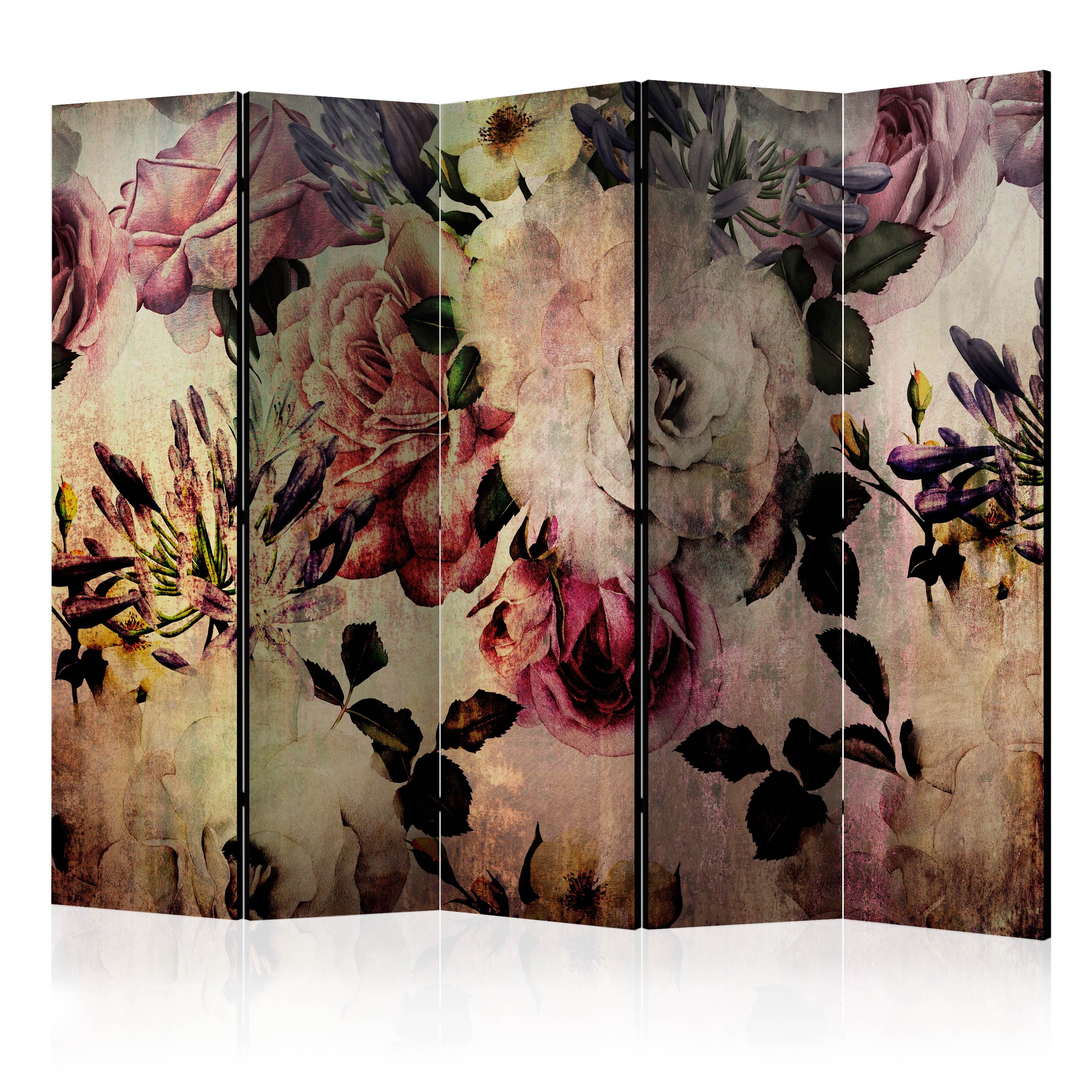 Artgeist Paraván - Nostalgia Flowers [Room Dividers]