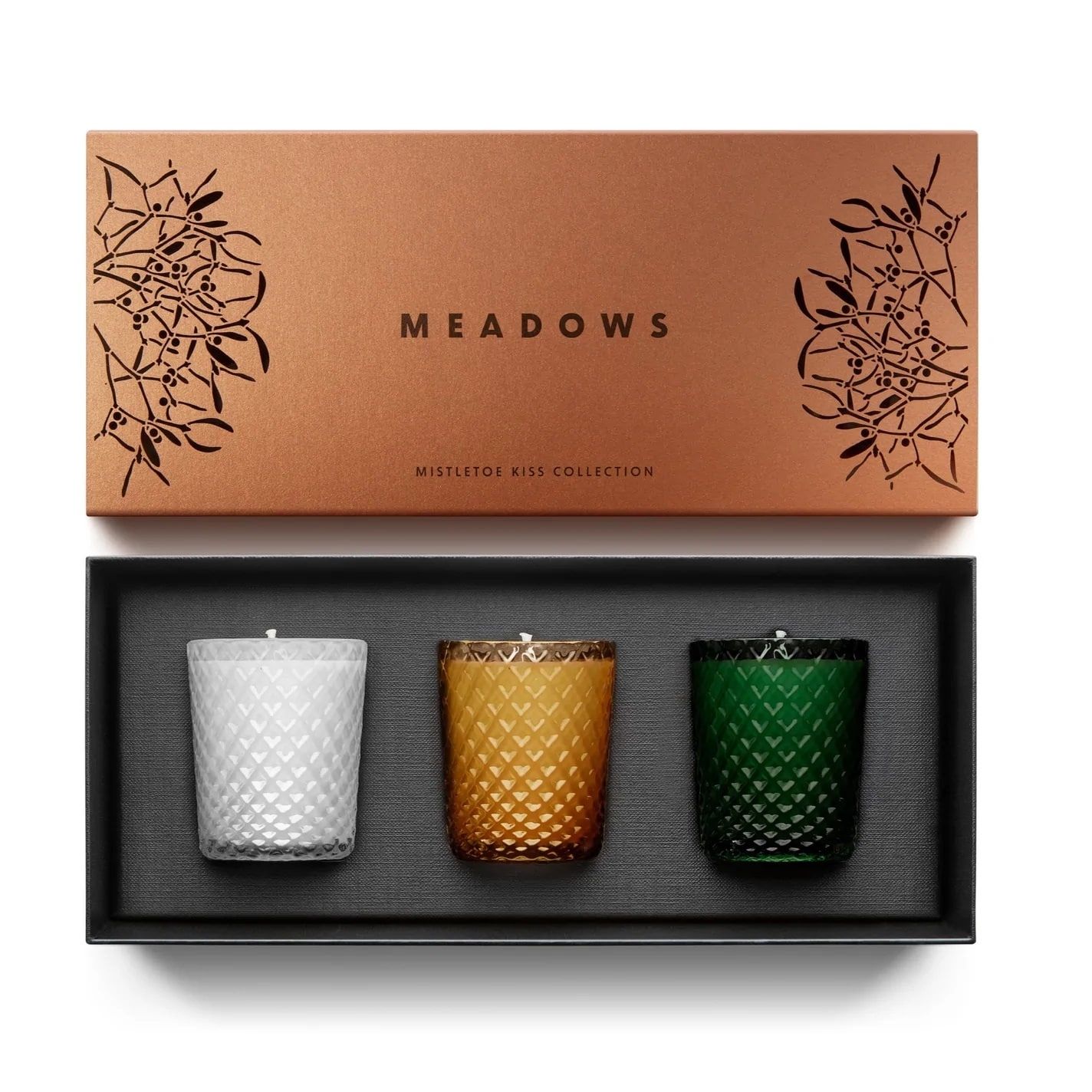 MEADOWS Darčeková kolekcia sviečok Meadows - Mistletoe Kiss