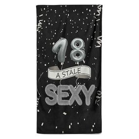 Osuška Stále sexy – čierna (vek: 18)