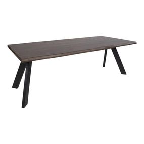 Norddan Dizajnový jedálenský stôl Skye, tmavý olejovaný dub