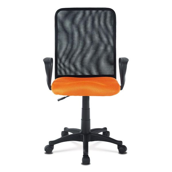 Autronic -  Kancelárska stolička KA-B047 ORA, látka MESH oranžová / čierna