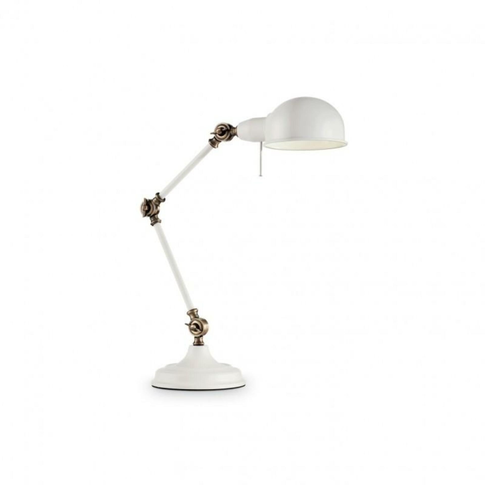 Stolní lampa Ideal Lux Truman TL1 145198 bílá