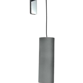 Nástěnné svítidlo AZzardo Almeria grey AZ2613 E27 1x60W IP20 12cm šedé