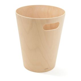 Drevený odpadkový kôš 7,5 l Woodrow – Umbra