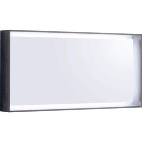 Geberit Citterio - Zrkadlo 1184x584 mm s LED osvetlením, sivohnedý dub 500.570.JJ.1