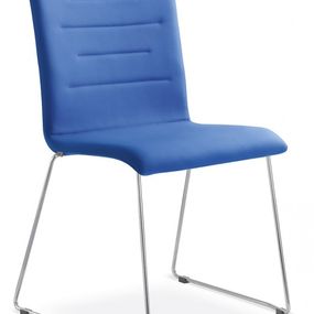 LD SEATING konferenčná stolička OSLO 226-N4, kostra chrom