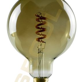 Segula 50667 LED soft koule 125 spirála kouřová šedá E27 6 W (17 W) 160 Lm 1.900 K