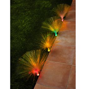 Magnet 3Pagen 4 záhradné osvetlenia s optickými vláknami