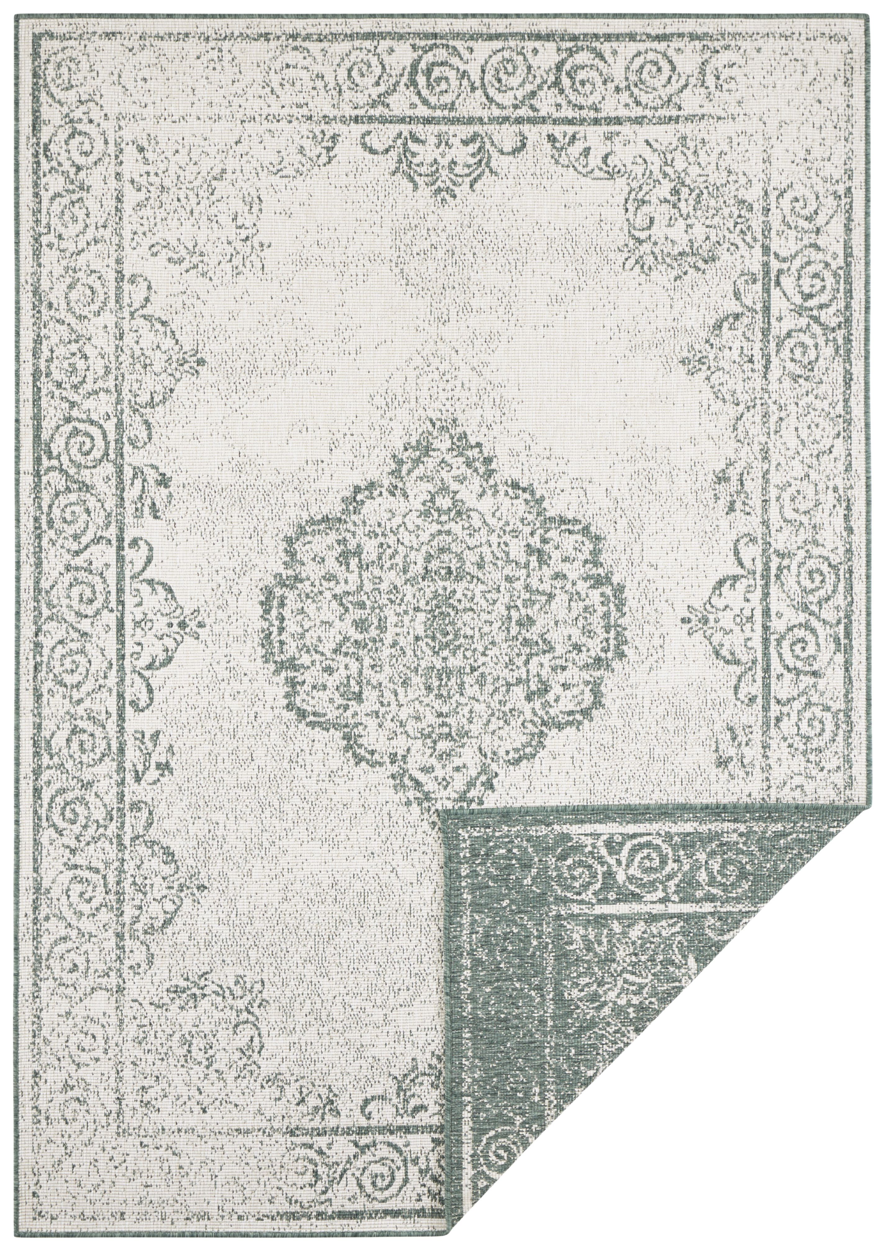 NORTHRUGS - Hanse Home koberce Kusový koberec Twin Supreme 103869 Green / Cream - 200x290 cm