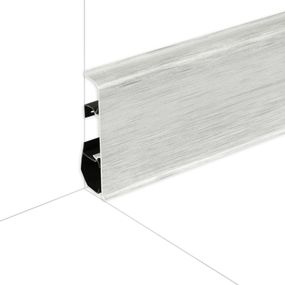 Podlahová lišta ARBITON INDO 41 - Aluminium Light Roh vnútorný 