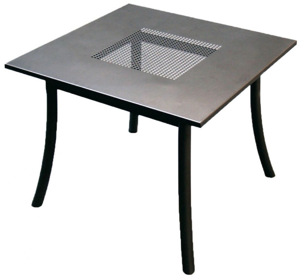 UNIKOV Kovový záhradný stôl PL 90x90cm - U511