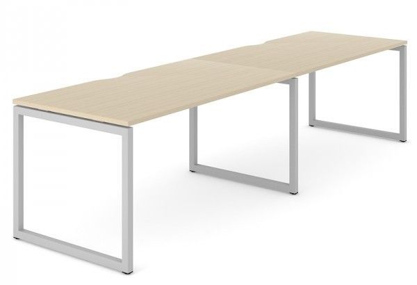 NARBUTAS - Dvojmiestny pracovný stôl NOVA O 240x80