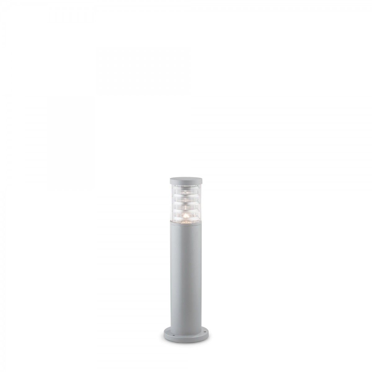 Ideal Lux 248288 vonkajšie stĺpikové svietidlo Tronco 1x60W | E27 | IP54 - sivé