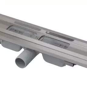 Alcadrain Podlahový žľab s okrajom pre perforovaný rošt APZ101-850 APZ101-850