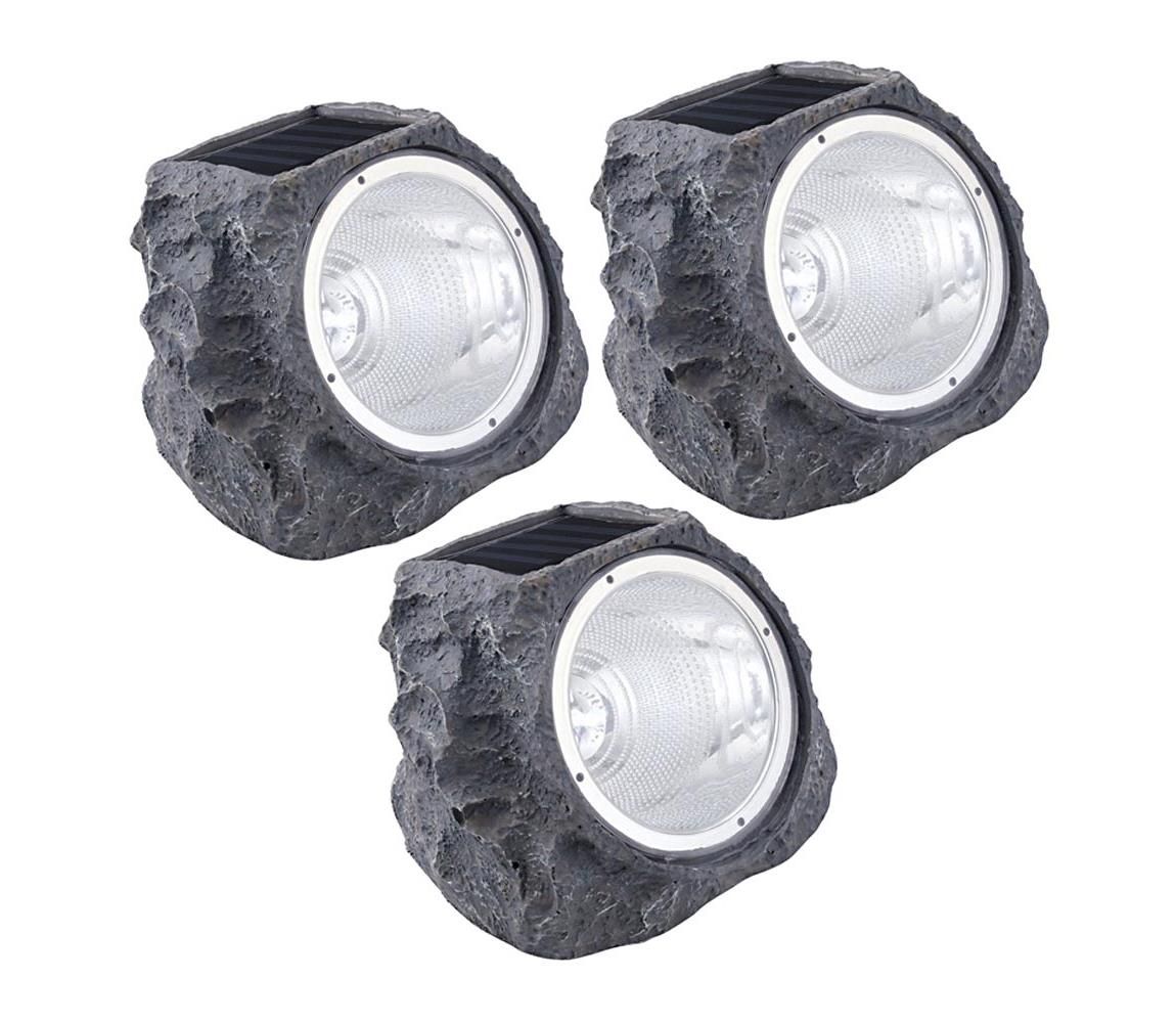 Eglo 48505 - SADA 3x Solárne LED osvetlenie 3xLED/0,06W