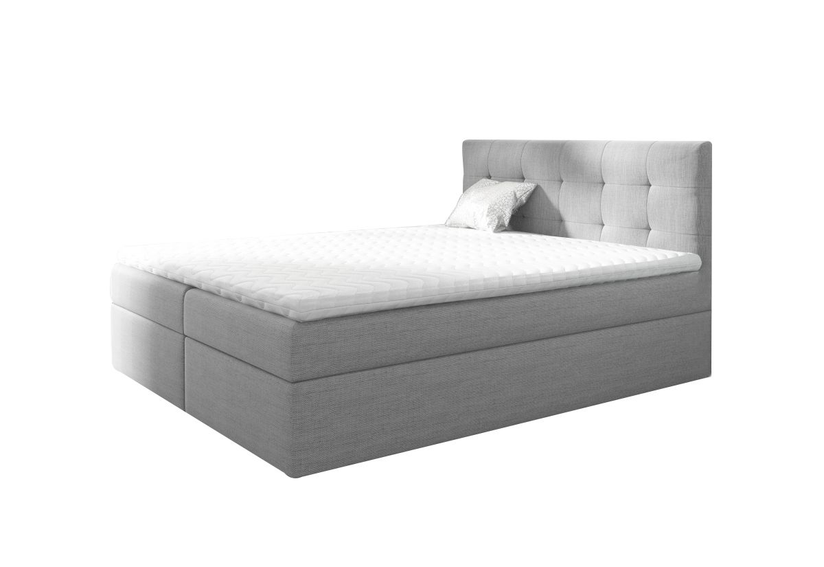 Expedo Čalúnená posteľ boxspring NUMBER 2, 160x200, inari 91