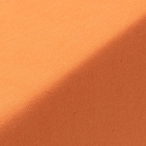 Napínacia plachta na posteľ jersey EXCLUSIVE oranžová dvojlôžko
