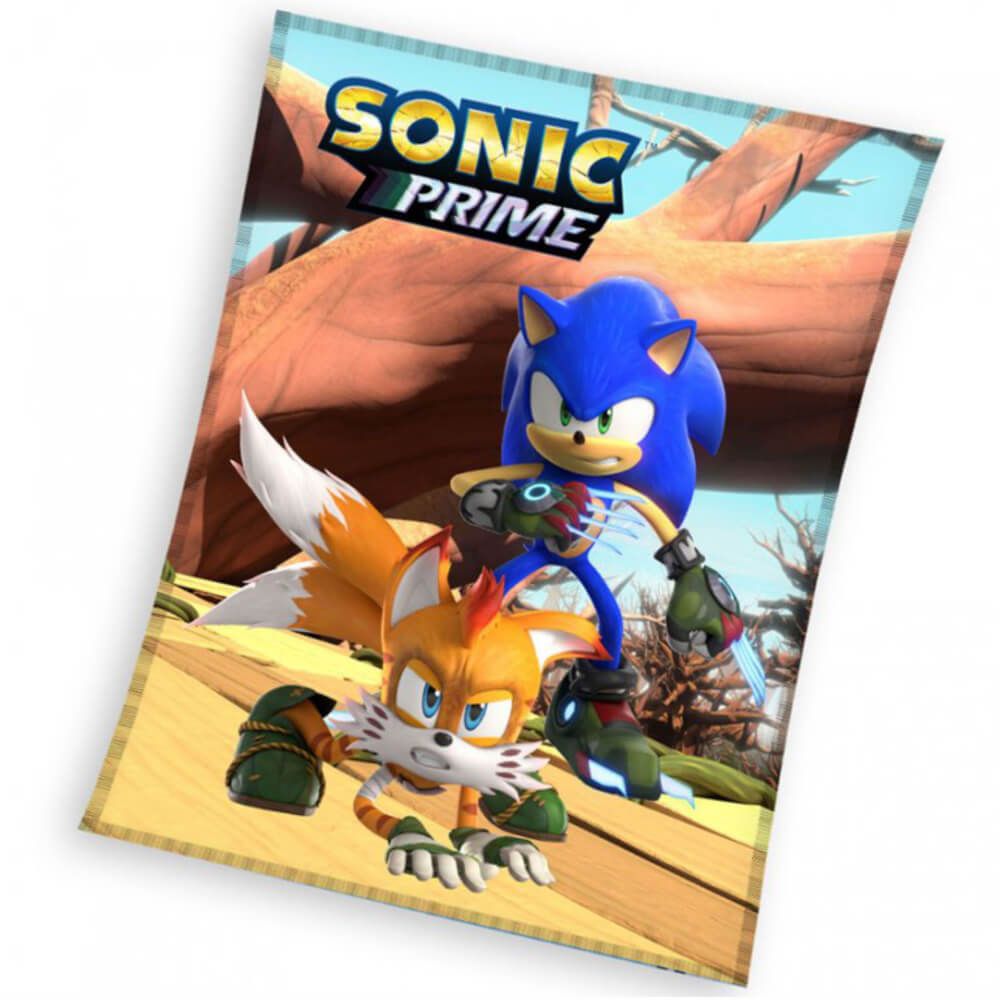 Detská deka Ježko Sonic a Tails