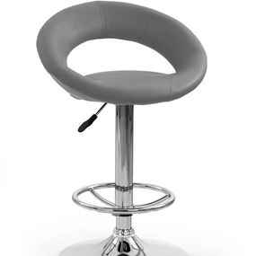 Halmar H15 barová stolička šedá