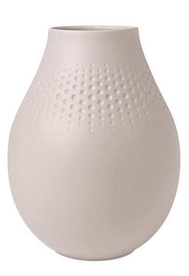 Villeroy & Boch Collier Beige porcelánová váza Perle, 20 cm 10-1686-5513