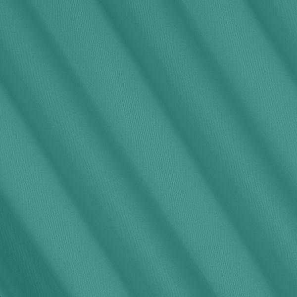 Tyrkysovo zelené jednofarebné závesy na kruhy 140x250 cm