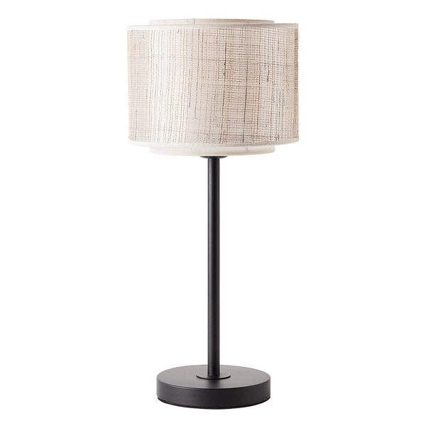 Brilliant Stolná lampa Odar s bambusom, Obývacia izba / jedáleň, kov, textil, bambus, E27, 42W, K: 50cm