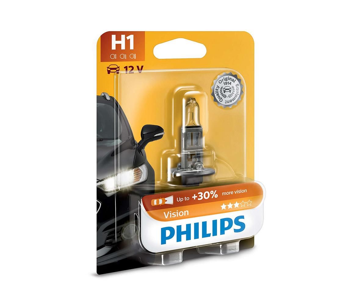 Autožiarovka Philips VISION 12258PRB1 H1 P14,5s/55W/12V