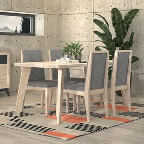 Estila Masívny obdĺžnikový jedálenský stôl Rodas v modernom prevedení 180cm