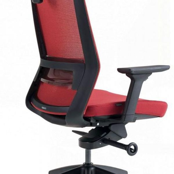 bestuhl -  BESTUHL Kancelárska stolička J17 BLACK SP červená