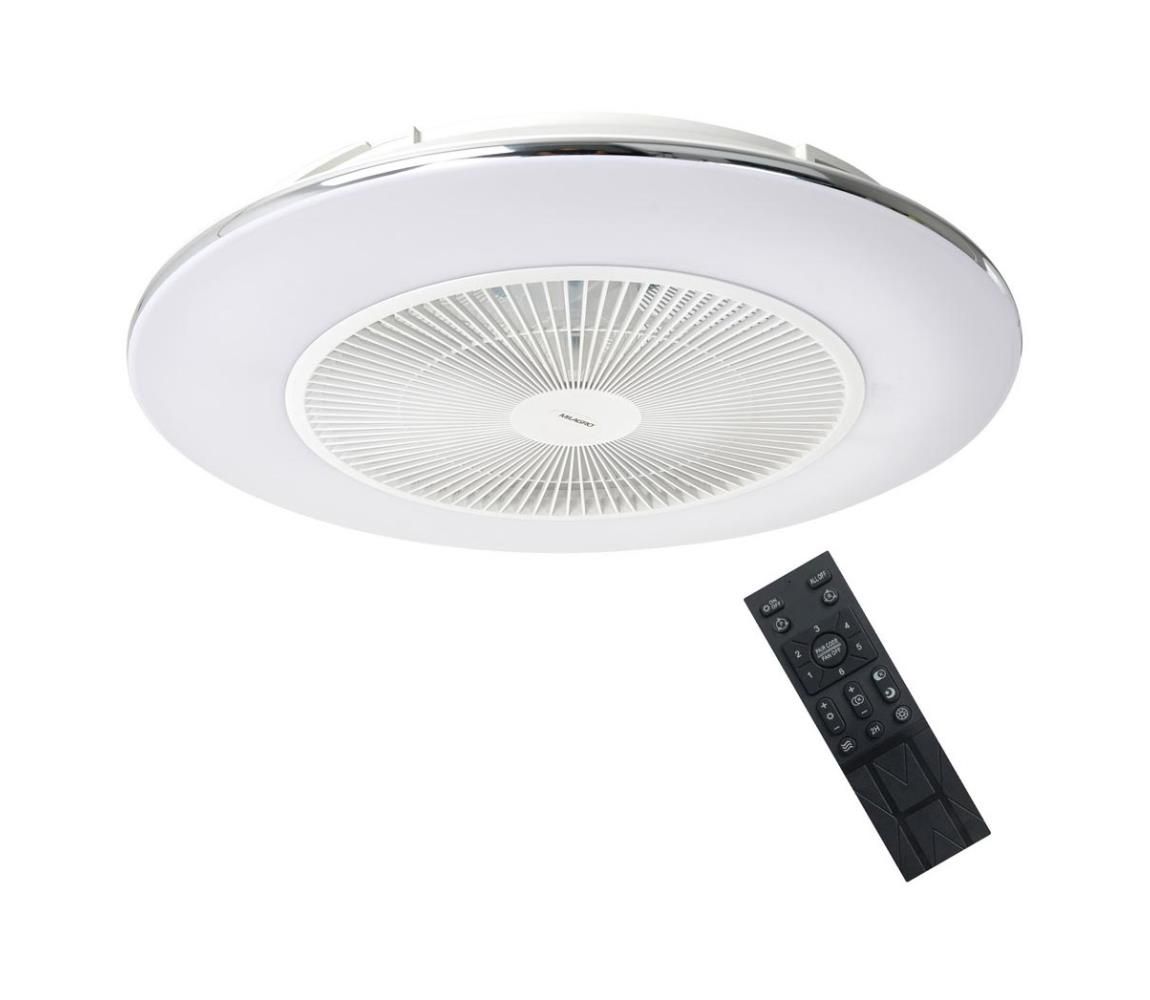 Brilagi - LED Stmievateľné svietidlo s ventilátorom AURA LED/38W/230V biela + DO