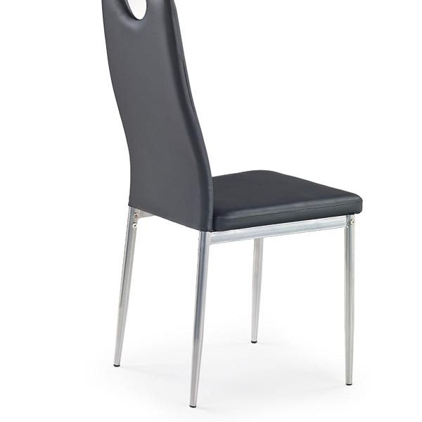 Halmar K202 jedálenská stolička, čierna