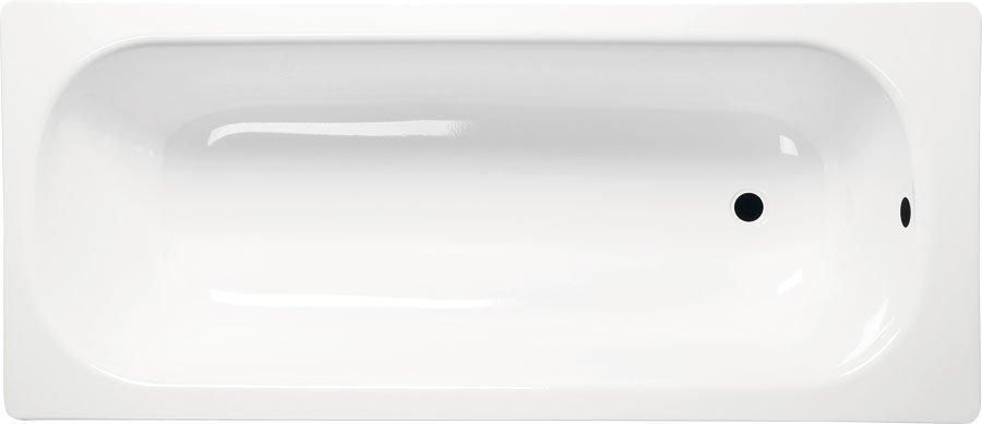 SAPHO - Obdĺžniková smaltovaná vaňa 170x70x38cm, biela V170X70
